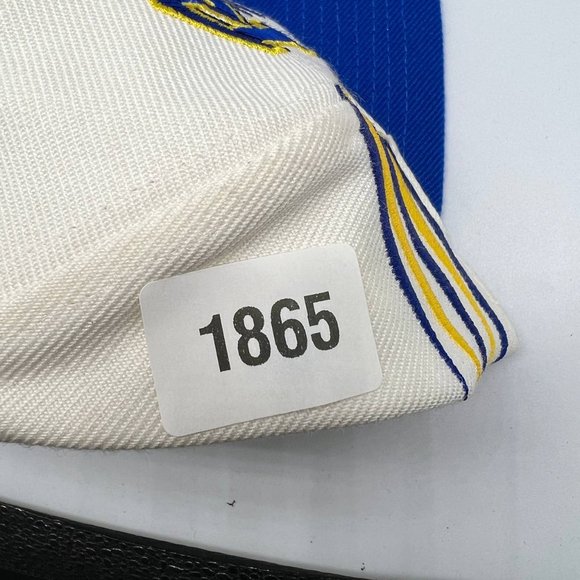 Vintage Los Angeles LA Rams NFL Diamond Cut Logo Athletic Hat Snapback Cap Men U - Picture 10 of 10